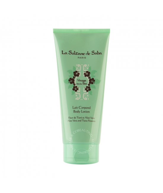 Tělové mléko Tiaré a aloe vera La Sultane De Saba
