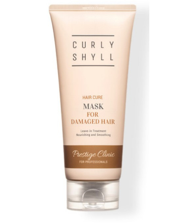 Nesmývatelná termoochranná maska Curly Shyll Hair Mask For Damaged Hair