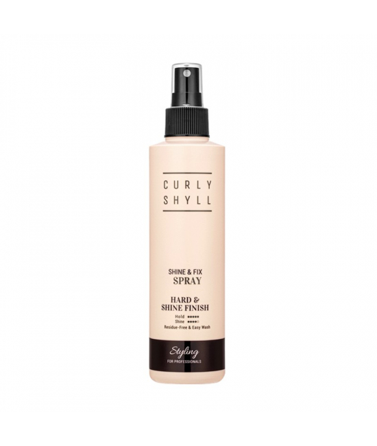 Fixační sprej pro vlasy Curly Shyll Shine & Fix Spray