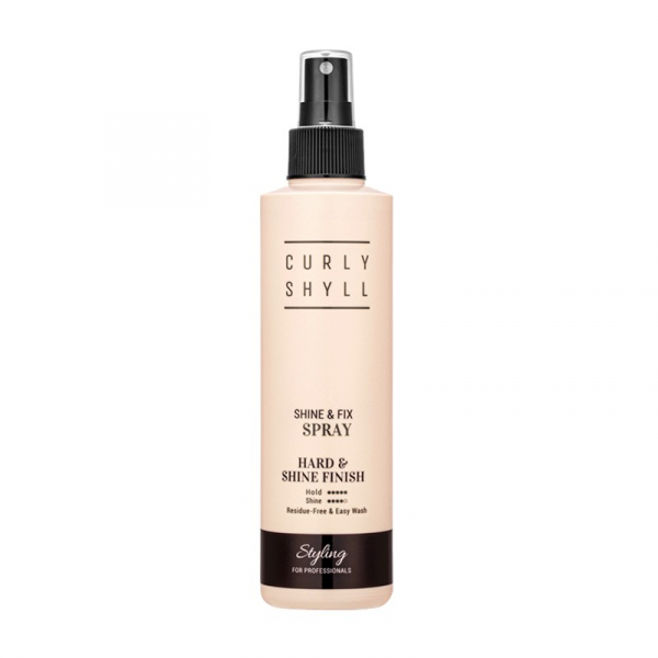 Fixační sprej pro vlasy Curly Shyll Shine & Fix Spray