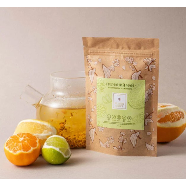 Pohankový čaj s bergamotem a citrusy Healthy Choice 