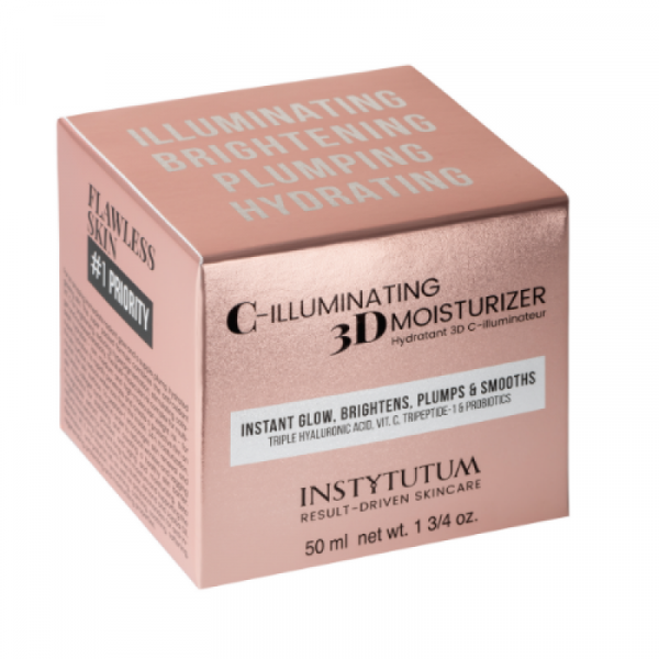 Rozjasňující 3D krém Instytutum C-Illuminating 3D Moisturizer