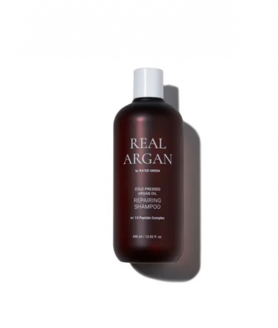 Obnovující šampon s arganovým olejem Rated Green Real Argan Repairing Shampoo Obnovující šampon s arganovým olejem Rated Green Real Argan Repairing Shampoo
