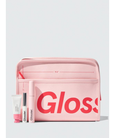 Набор для макияжа с косметичкой GLOSSIER