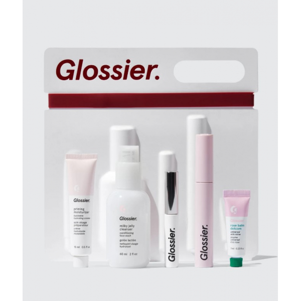 Набор для макияжа и ухода за кожей Glossier The Essential Edit