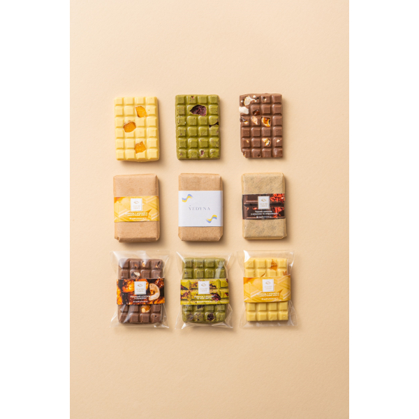 Mini malinová čokoláda s jahodami a pistáciemi Healthy Choice