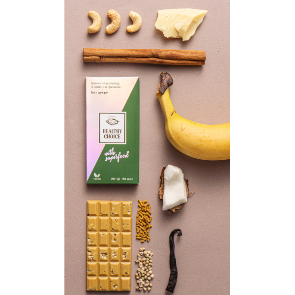 Pohanková čokoláda se zelenou pohankou Healthy Choice