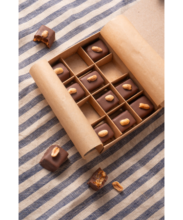 Toffees s arašídy Healthy Choice