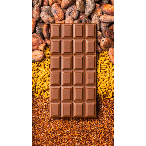 Mléčná čokoláda s pohankou a rooibosem Healthy Choice