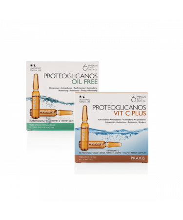 Duo ampule bez oleje + vit C Praxis 2 x 6 ks
