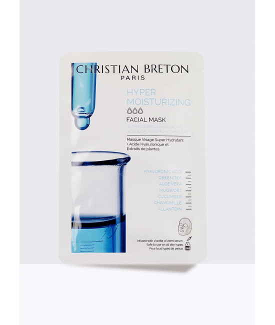 Hyperhydratační obličejové masky Christian Breton