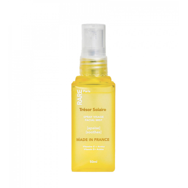TRÉSOR SOLAIRE ZKLIDŇUJÍCÍ PLEŤOVÁ VODA Rare Paris Trésor Solaire Soothing Facial Mist