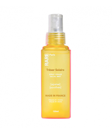 TRÉSOR SOLAIRE ZKLIDŇUJÍCÍ PLEŤOVÁ VODA Rare Paris Trésor Solaire Soothing Facial Mist