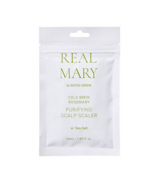 Čistící maska na pokožku hlavy s mořskou solí Rated Green Real Mary Purifying Scalp Scaler