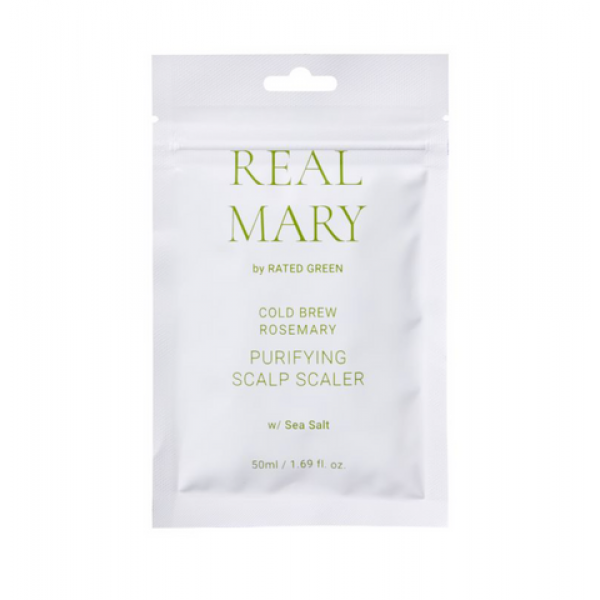 Čistící maska na pokožku hlavy s mořskou solí Rated Green Real Mary Purifying Scalp Scaler