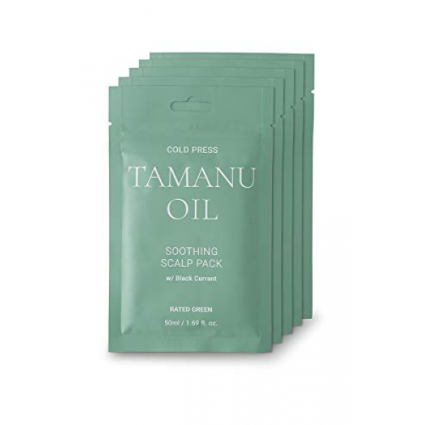 Zklidňující maska na pokožku hlavy s olejem tamanu Rated Green Tamanu Oil Soothing Scalp 