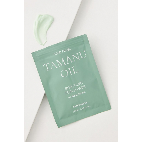 Zklidňující maska na pokožku hlavy s olejem tamanu Rated Green Tamanu Oil Soothing Scalp 