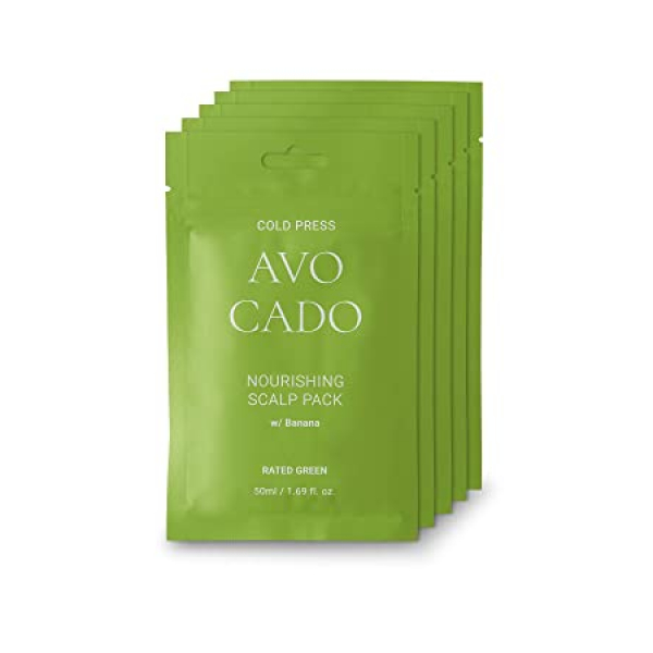 Výživná maska na pokožku hlavy s avokádovým olejem Rated Green Avocado Nourishing Scalp Pack Banana