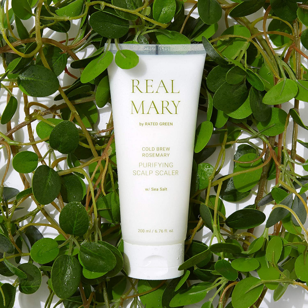 Čistící maska na pokožku hlavy s mořskou solí Rated Green Real Mary Purifying Scalp Scaler