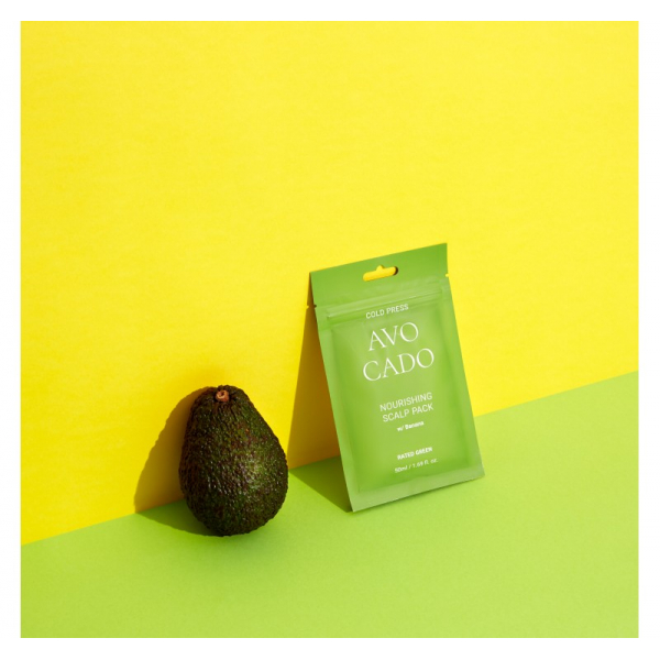Výživná maska na pokožku hlavy s avokádovým olejem Rated Green Avocado Nourishing Scalp Pack Banana