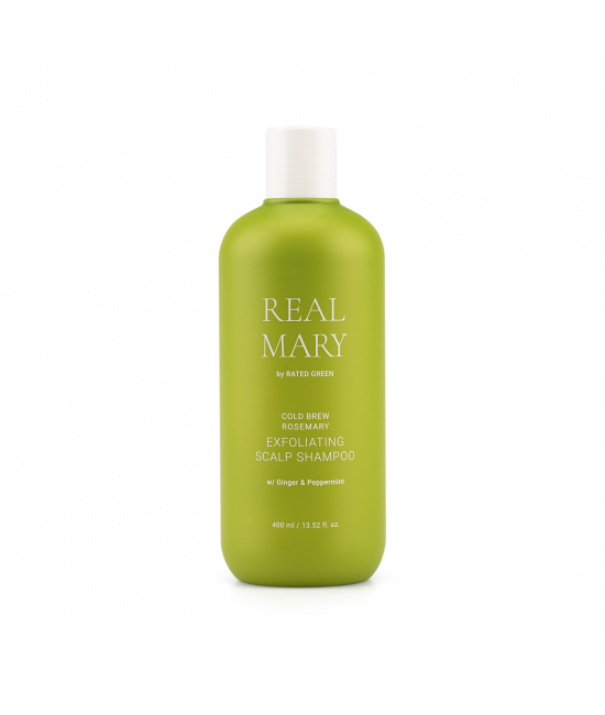 Čistící šampon s rozmarýnem Rated Green Real Mary Exfoliating Scalp Shampoo