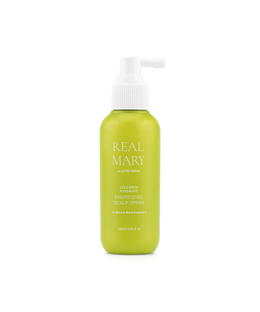 Energetický sprej na pokožku hlavy s rozmarýnem Rated Green Real Mary Energizing Scalp Spray