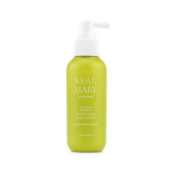 Energetický sprej na pokožku hlavy s rozmarýnem Rated Green Real Mary Energizing Scalp Spray Energetický sprej na pokožku hlavy s rozmarýnem Rated Green Real Mary Energizing Scalp Spray
