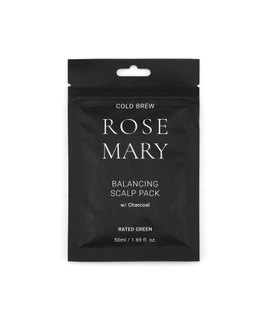 Regenerační maska na pokožku hlavy s rozmarýnovou šťávou Rated Green Rosemary Balancing Scalp