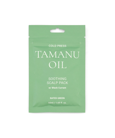 Zklidňující maska na pokožku hlavy s olejem tamanu Rated Green Tamanu Oil Soothing Scalp 