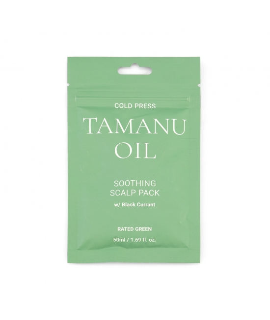 Zklidňující maska na pokožku hlavy s olejem tamanu Rated Green Tamanu Oil Soothing Scalp Zklidňující maska na pokožku hlavy s olejem tamanu Rated Green Tamanu Oil Soothing Scalp