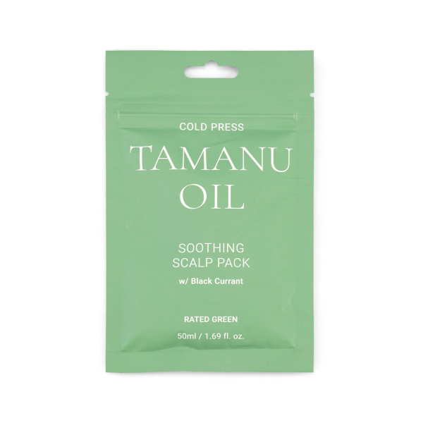 Zklidňující maska na pokožku hlavy s olejem tamanu Rated Green Tamanu Oil Soothing Scalp 