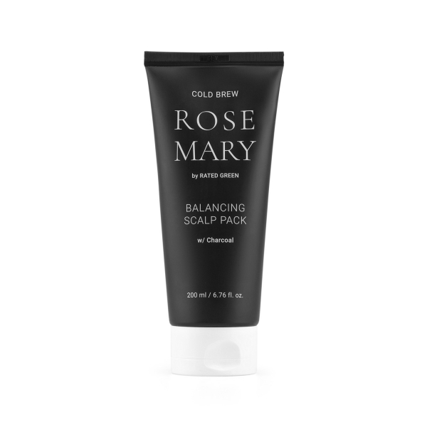 Regenerační maska na pokožku hlavy s rozmarýnovou šťávou Rated Green Rosemary Balancing Scalp Pack Charcoal Regenerační maska na pokožku hlavy s rozmarýnovou šťávou Rated Green Rosemary Balancing Scalp Pack Charcoal