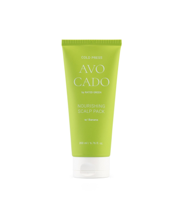 Výživná maska na pokožku hlavy s avokádovým olejem Rated Green Avocado Nourishing Scalp Pack Banana