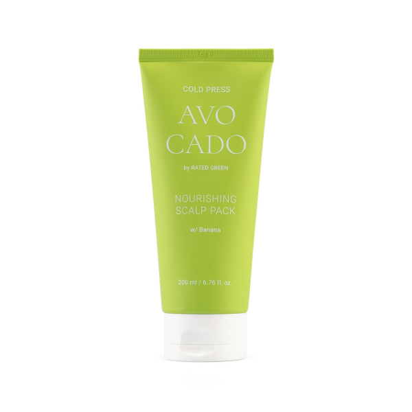 Výživná maska na pokožku hlavy s avokádovým olejem Rated Green Avocado Nourishing Scalp Pack Banana
