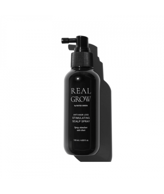 Obnovující sprej proti vypadávání vlasů Rated Green Real Grow Anti Hair Loss Stimulating Scalp Spray