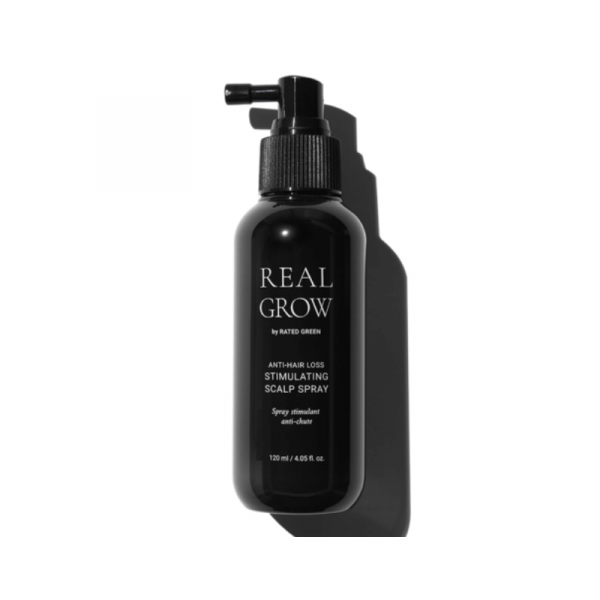 Obnovující sprej proti vypadávání vlasů Rated Green Real Grow Anti Hair Loss Stimulating Scalp Spray Obnovující sprej proti vypadávání vlasů Rated Green Real Grow Anti Hair Loss Stimulating Scalp Spray