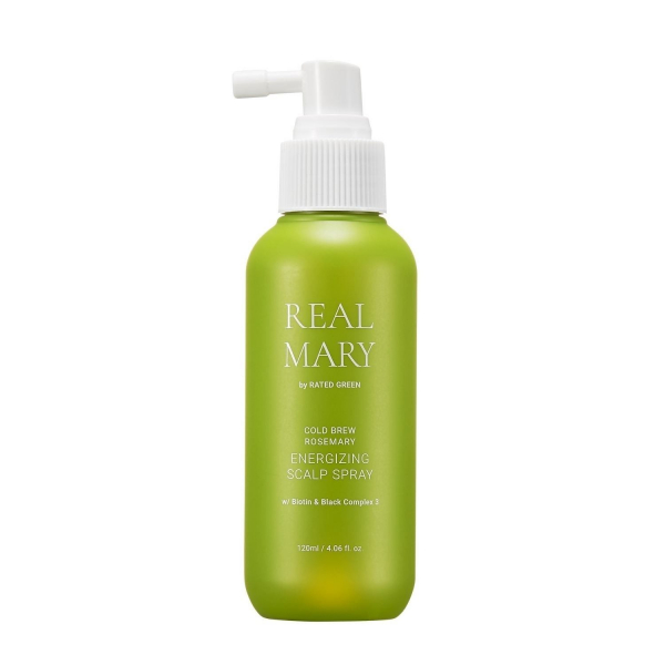 Energetický sprej na pokožku hlavy s rozmarýnem Rated Green Real Mary Energizing Scalp Spray Energetický sprej na pokožku hlavy s rozmarýnem Rated Green Real Mary Energizing Scalp Spray