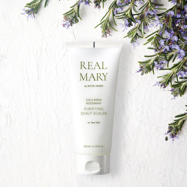 Čistící maska na pokožku hlavy s mořskou solí Rated Green Real Mary Purifying Scalp Scaler