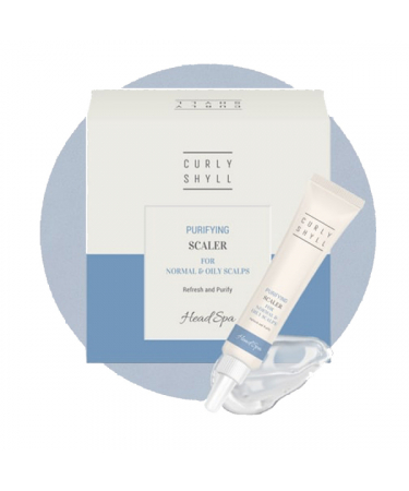 Peeling pro očištění mastné pokožky hlavy Curly Shyll PURIFYING SCALER for Normal and Oily Scalps Peeling pro očištění mastné pokožky hlavy Curly Shyll PURIFYING SCALER for Normal and Oily Scalps