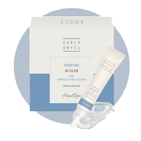 Peeling pro očištění mastné pokožky hlavy Curly Shyll PURIFYING SCALER for Normal and Oily Scalps Peeling pro očištění mastné pokožky hlavy Curly Shyll PURIFYING SCALER for Normal and Oily Scalps