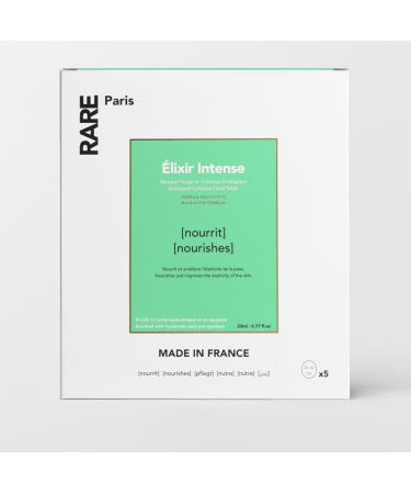 Elixir intense vyživující pleťová maska RARE Paris Elixir Intence
