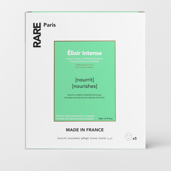 Elixir intense vyživující pleťová maska RARE Paris Elixir Intence