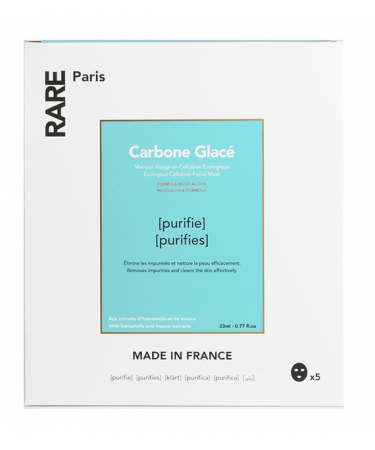 Carbone glacé čisticí pleťová maska RARE Paris Carbone Glacé
