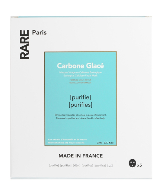 Carbone glacé čisticí pleťová maska RARE Paris Carbone Glacé