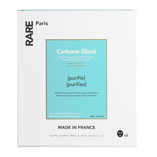 Carbone glacé čisticí pleťová maska RARE Paris Carbone Glacé Carbone glacé čisticí pleťová maska RARE Paris Carbone Glacé