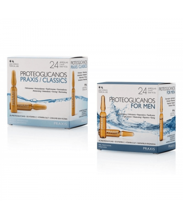 Duo ampule classics + pro muže Praxis 2 x 24 ks