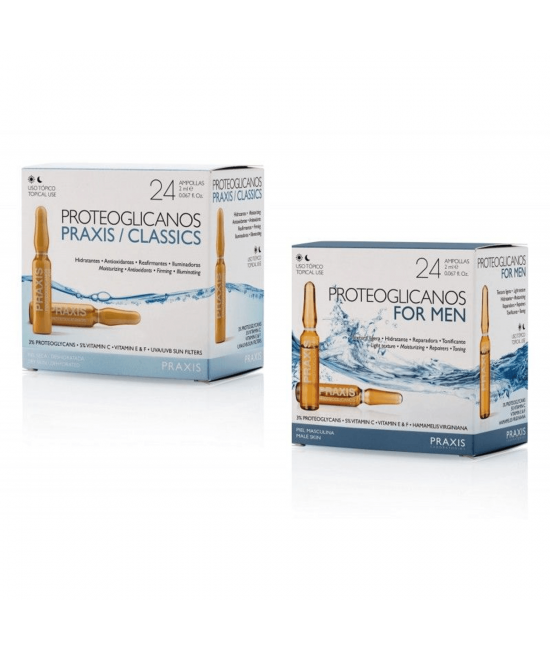 Duo ampule classics + pro muže Praxis 2 x 24 ks