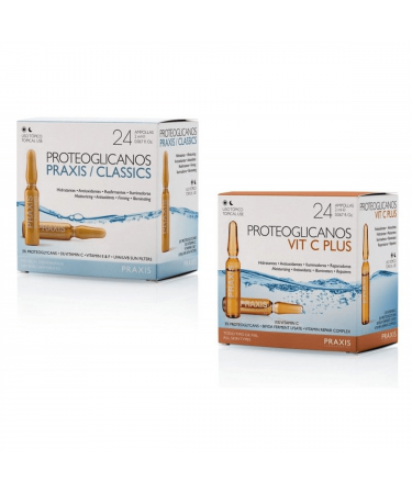 Duo ampule classics + vit C Praxis 2 x 24 ks