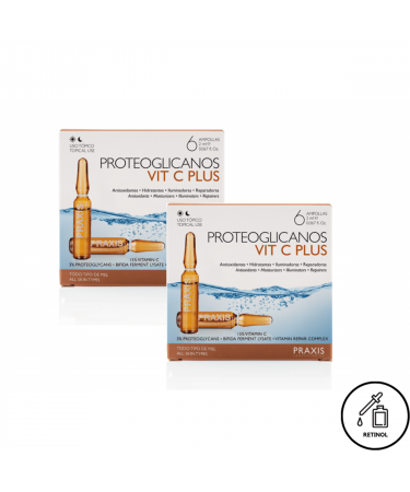 Ampule proteoglicanos vit C plus Praxis 2 x 6 ks