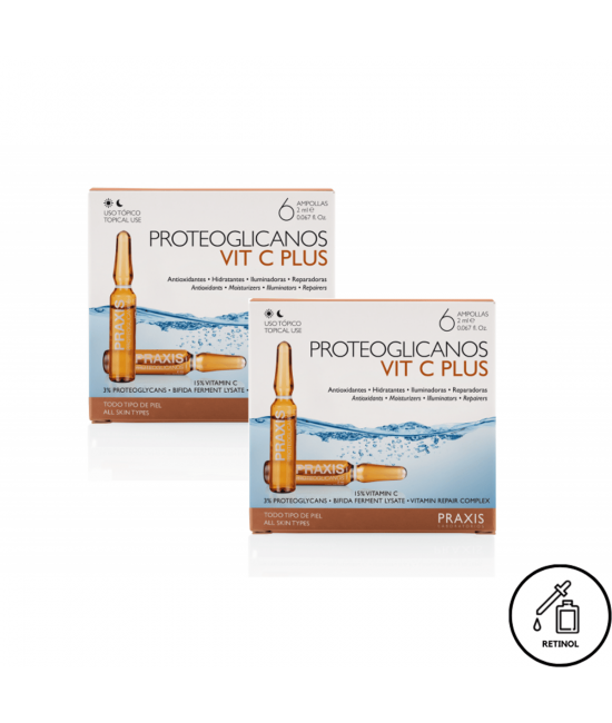 Ampule proteoglicanos vit C plus Praxis 2 x 6 ks Ampule proteoglicanos vit C plus Praxis 2 x 6 ks